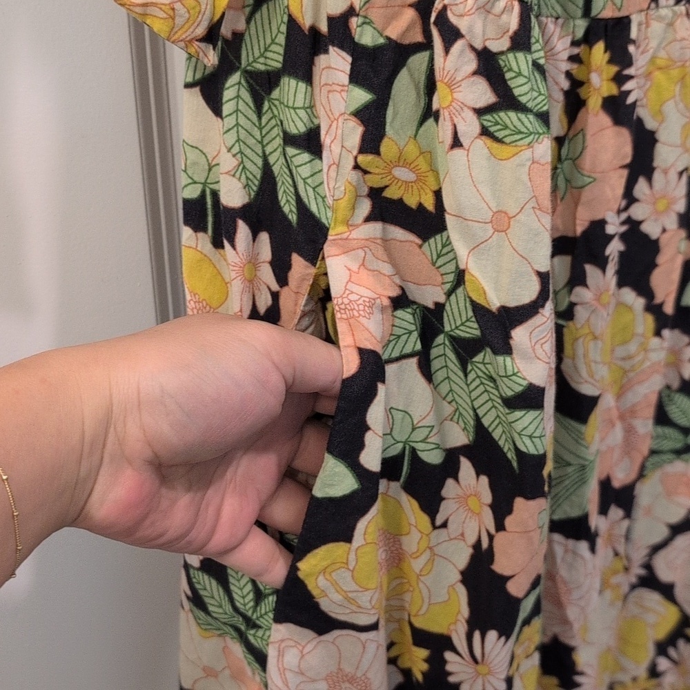 Anthropologie - Saltwater Luxe - Alanya Floral Maxi Dress - Picture 11 of 12